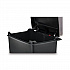 Premier Series III Step-On Waste Container, 12.4 gal, Plastic, Black/Stainless Steel (2120983)