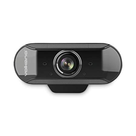 Volkano Zoom Series 1080P Universal Webcam, 1920 pixels x 1080 pixels, Black (VK10102BK)