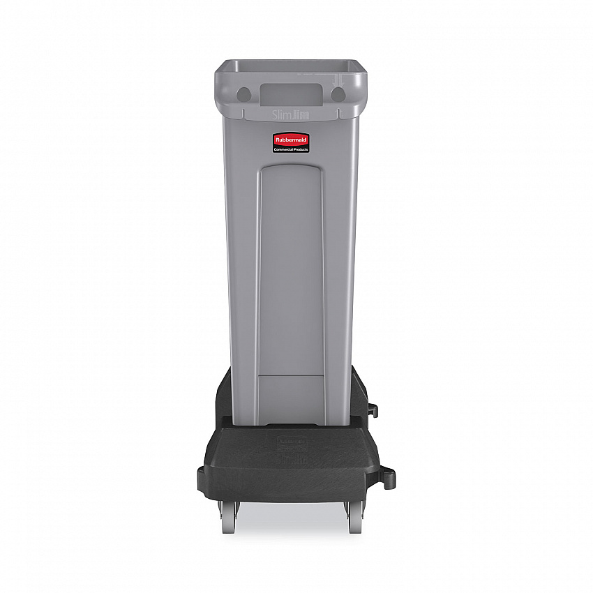 Slim Jim Resin Trainable Dolly, 120 lb Capacity, 23.86 x 14.71 x 8.36, Black (1980602)