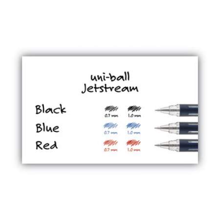 uni-ball JETSTREAM STICK BALLPOINT PEN, FINE 0.7MM, BLUE INK, BLUE BARREL (40174)