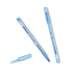 BIC Round Stic Xtra Life Ballpoint Pen, Stick, Medium 1 mm, Blue Ink, Translucent Blue Barrel, Dozen (GSM11BE)