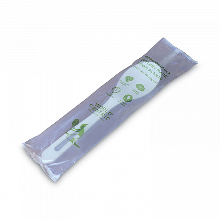 TPLA Wrapped Cutlery, Spoon, Plastic, Light Beige, 750/Carton (SPPSI)