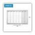 MasterVision Weekly Planner, 36x24, Aluminum Frame (GA0396830)