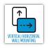 MasterVision Combo Bulletin Board, Bulletin/Dry Erase, 24X18, Gray Frame (MX04331608)