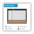 MasterVision 3-In-1 Combo Planner, 24.21" x 17.72", White, MDF Frame (MX04511161)