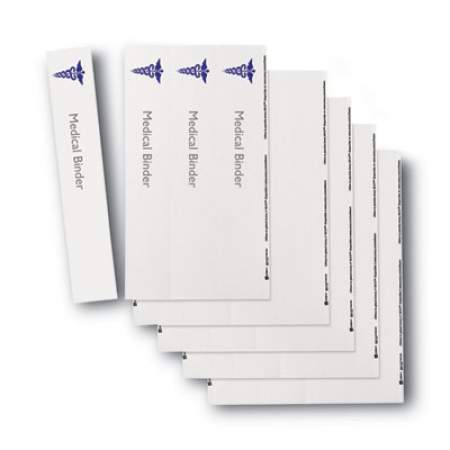 Avery Binder Spine Inserts, 2" Spine Width, 4 Inserts/Sheet, 5 Sheets/Pack (89107)
