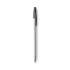 BIC Cristal Xtra Smooth Ballpoint Pen Value Pack, Stick, Medium 1 mm, Black Ink, Clear Barrel, 24/Pack (MS241BK)