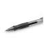 BIC Gel-ocity Gel Pen, Retractable, Medium 0.7 mm, Black Ink, Translucent Black Barrel, Dozen (RLC11BK)