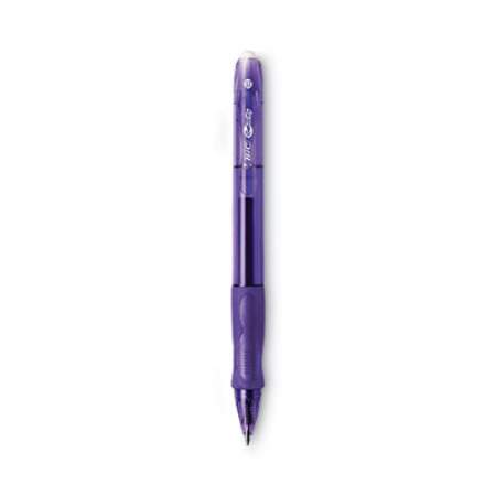 BIC Gel-ocity Gel Pen, Retractable, Medium 0.7 mm, Assorted Ink and Barrel Colors, 2/Pack (RLCAP21AST)