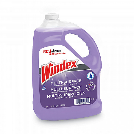 Non-Ammoniated Glass/Multi Surface Cleaner, 128 oz Bottle (697262EA)