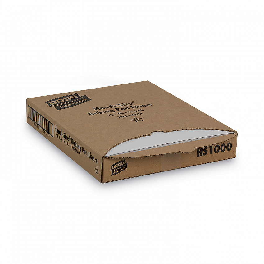 Greaseproof Liftoff Pan Liners, 12.2 x 16.38, White, 1,000/Carton (HS1000)