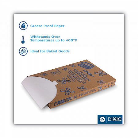 Greaseproof Liftoff Pan Liners, 16.38 x 24.38, White, 1,000/Carton (LO10)
