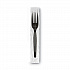 Grab'N Go Wrapped Cutlery, Fork, Plastic, Black,  90/Box, 6 Boxes/Carton (FM5W540)