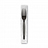 Grab'N Go Wrapped Cutlery, Fork, Plastic, Black, 90/Box (FM5W540PK)