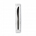 Grab'N Go Wrapped Cutlery, Knife, Plastic, Black, 90/Box, 6 Boxes/Carton (KM5W540)