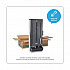 SmartStock Dining Utensil Dispenser, Holds 120 Knives, 10 x 8.78 x 24.75, Translucent Black (SSKD120)