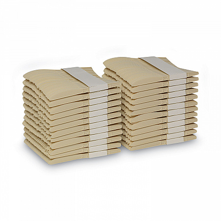 SmartStock Plastic Cutlery Refill, Series-O, Mediumweight Knife, Beige, 40/Pack, 24 Packs/Carton (SSK11B)