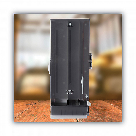 SmartStock Dining Utensil Dispenser, Holds 120 Knives, 10 x 8.78 x 24.75, Translucent Black (SSKD120)