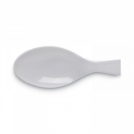 Individually Wrapped Mediumweight Polystyrene Cutlery, Spoon, Plastic, White, 1,000/Carton (TM23C7)