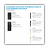SmartStock Plastic Cutlery Refill, Series-O, Heavyweight Fork, Black, 40/Pack, 24 Packs/Carton (SSPFH51)