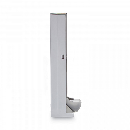 SmartStock Dining Utensil Dispenser, Holds 120 Forks, 10 x 8.78 x 24.75, Smoke (SSFPD120)