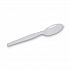 Individually Wrapped Mediumweight Polystyrene Cutlery, Spoon, Plastic, White, 1,000/Carton (TM23C7)