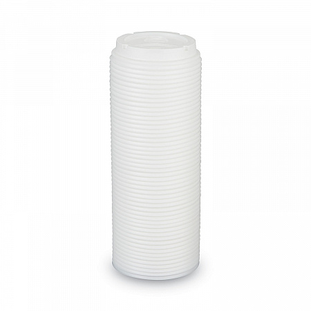 Dome Drink-Thru Lids, Fits 10 oz to 16 oz PerfecTouch Hot Cups/12 oz to 20 oz WiseSize Hot Cups, Plastic, White, 50/Pack (9542500DXPK)