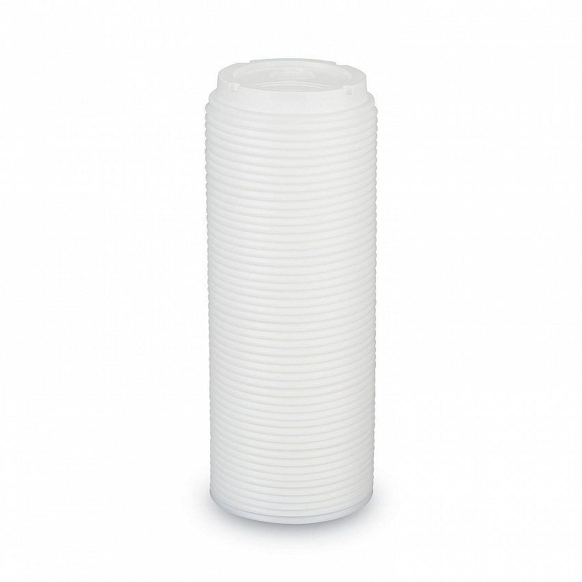 Dome Drink-Thru Lids, Fits 10 oz to 16 oz PerfecTouch Hot Cups/12 oz to 20 oz WiseSize Hot Cups, Plastic, White, 50/Pack (9542500DXPK)