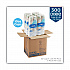 PerfecTouch Paper Hot Cups and Lids Combo, 10 oz, Coffee Haze Design, 50/Pack, 6 Packs/Carton (5310CMB600CT)