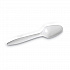 Plastic Cutlery, Mediumweight Spoon, White, 1,000/Carton (PTM21)