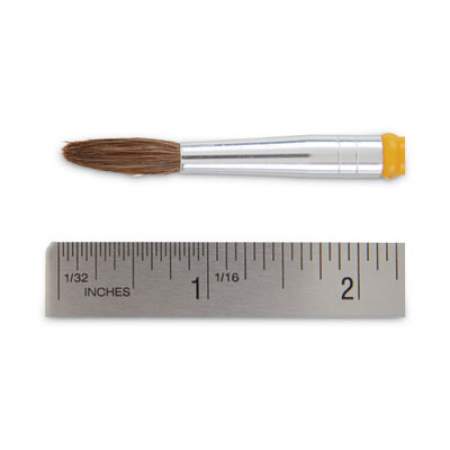 Crayola Watercolor Brush Set, Size 7, Camel-Hair Blend, Round Profile, 3/Pack (051127007)