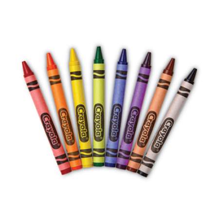Crayola Classic Color Crayons, Tuck Box, 8 Colors (520008)
