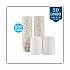 PerfecTouch Paper Hot Cups and  Lids Combo, 10 oz, Multicolor, 50 Cups/Lids/Pack (5310COMBO600)