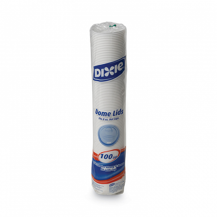 Drink-Thru Lid, Fits 8 oz Hot Cups, Plastic, White, 1,000/Carton (9538DX)