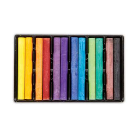 Crayola Colored Drawing Chalk, 12 Assorted Colors 12 Sticks/Set (510403)