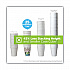 PerfecTouch Paper Hot Cups and  Lids Combo, 10 oz, Multicolor, 50 Cups/Lids/Pack (5310COMBO600)