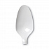 Plastic Cutlery, Mediumweight Spoon, White, 1,000/Carton (PTM21)