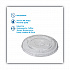 Cold Drink Cup Lids, Fits 9 oz to 12 oz Cold Cups, Plastic, Clear, 100/Sleeve, 10 Sleeves/Carton (CL912PET)