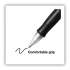 BIC Velocity Easy Glide Ballpoint Pen, Retractable, Medium 1 mm, Red Ink, Translucent Red Barrel, Dozen (VLG11RD)
