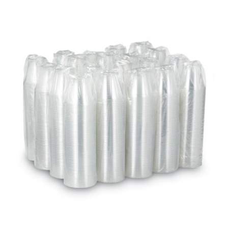Dixie Clear Plastic PETE Cups, 9 oz, Squat, 50/Sleeve, 20 Sleeves/Carton (CPET9)