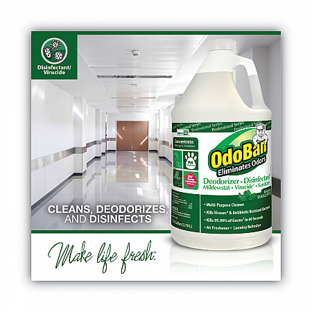 Concentrated Odor Eliminator, Eucalyptus, 1 gal Bottle, 4/Carton (911062G4)