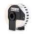 Brother Continuous Paper Label Tape, 1.5" x 100 ft, Black/White (DK2225)