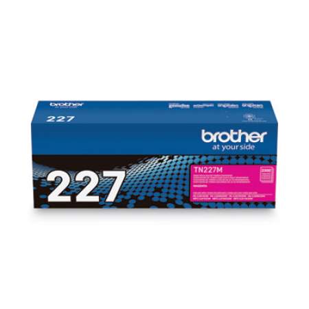 Brother TN227M High-Yield Toner, 2,300 Page-Yield, Magenta