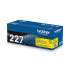 Brother TN227Y High-Yield Toner, 2,300 Page-Yield, Yellow