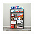 NSF Certified 6-Shelf Wire Shelving Kit, 48w x 18d x 72h, Black Anthracite (SW664818BA)