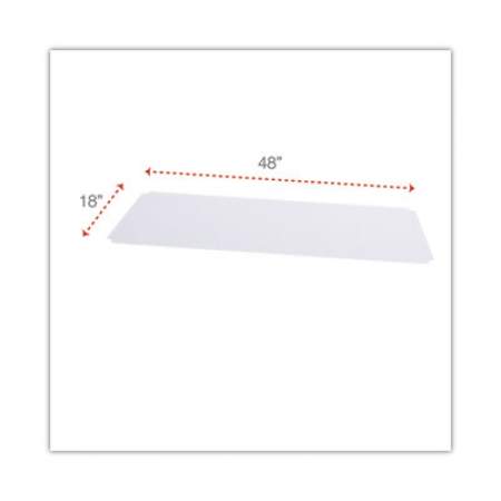 Alera Shelf Liners For Wire Shelving, Clear Plastic, 48w x 18d, 4/Pack (SW59SL4818)