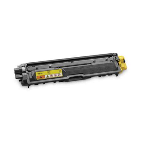 Brother TN221Y Toner, 1,400 Page-Yield, Yellow