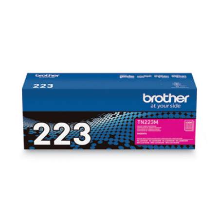 Brother TN223M Toner, 1,300 Page-Yield, Magenta