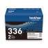 Brother TN3362PK High-Yield Toner, 4,000 Page-Yield, Black, 2/Pack