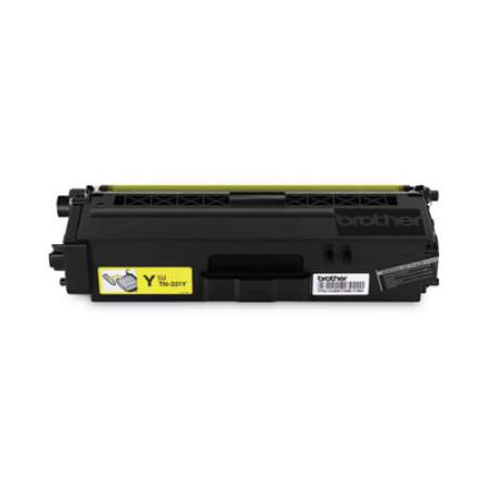 Brother TN331Y Toner, 1,500 Page-Yield, Yellow